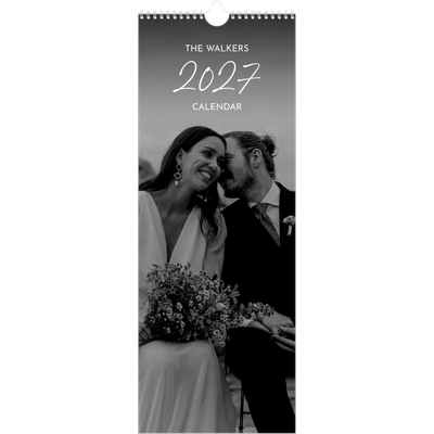 Slim Calendar  — Elegant script [cover]