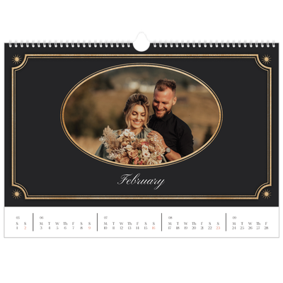 A3 Photo Calendar — Vintage classic [February]