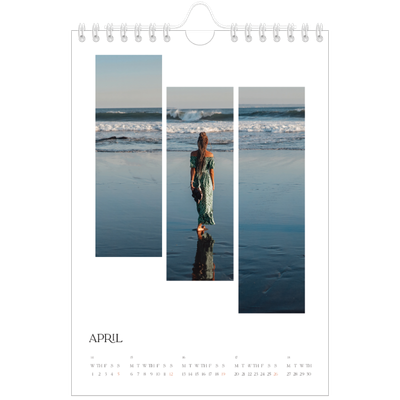 A5 Photo Calendar — Travel mosaics [cover]