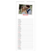 Slim Calendar  — Signed in crimson [March]