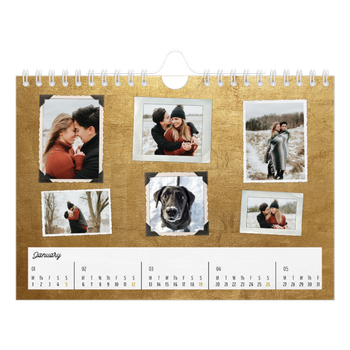 A5 Landscape Photo Calendar — Picture collection