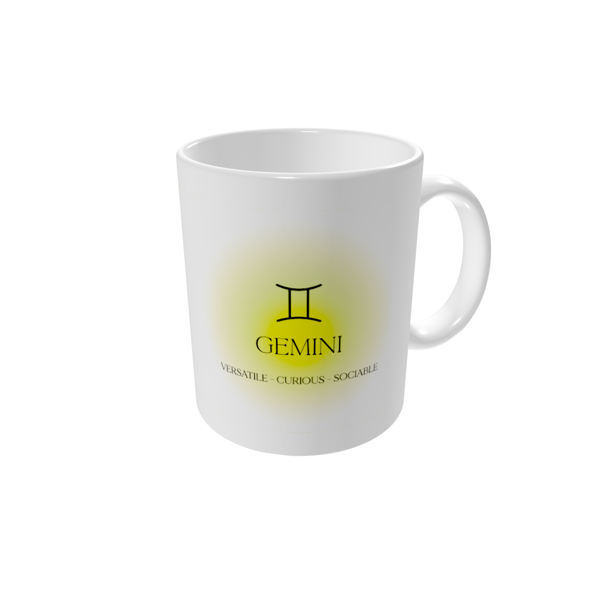 Personalised mugs — Astrology gradients - Gemini
