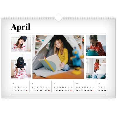 A3 Photo Calendar — Hot off the press [April]