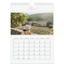 A4 Photo Calendar — Gold script banner [April]