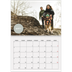 A4 Double Photo Calendar — Photo sticker [March]