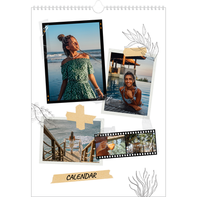 A3 photo calendars — Scrapbook flair [cover]
