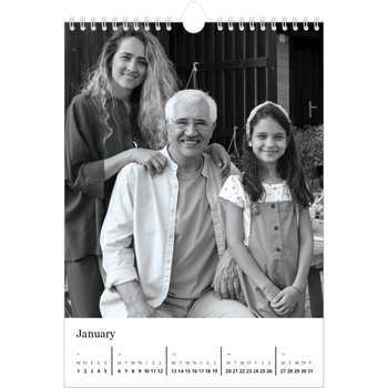 A4 Photo Calendar — Focus