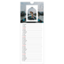 Slim Calendar  — The open arch [April]