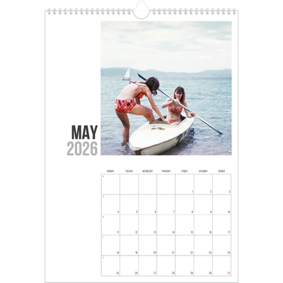 A3 photo calendars — Abbreviated text [cover]