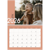 A4 Double Photo Calendar — Overlapping text [cover]