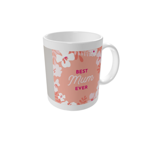 Personalised mugs — Mum’s bouquet
