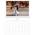 A4 Double Photo Calendar — Cobalt classic [March]