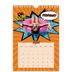 A5 Photo Calendar — Comic book [February]