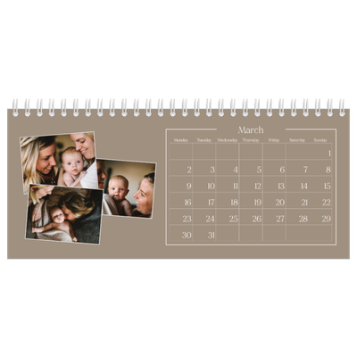 Desk calendars — Crafted memories [March]
