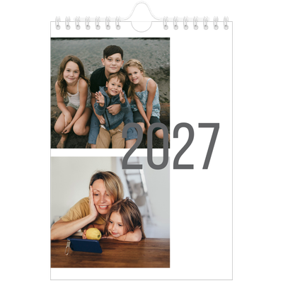 A5 Photo Calendar — Number months [cover]