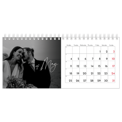 Desk calendars — Elegant script [cover]