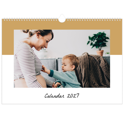 A3 Photo Calendar — List Calendar [cover]