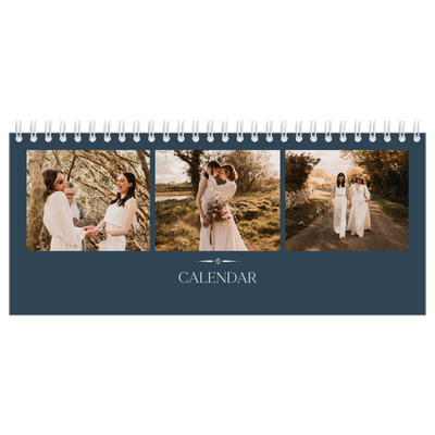 Desk calendars — Slate and serifs [cover]