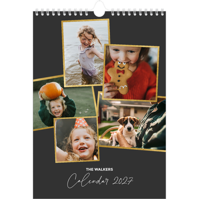 A4 Photo Calendar — So many memories [cover]