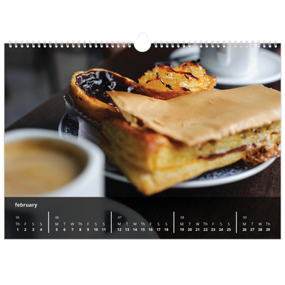 A3 Photo Calendar — Complements [February]