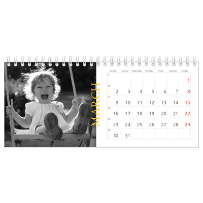 Desk calendars — Heritage style [March]