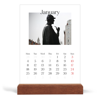 Easel Desk Calendar Portrait — My travelogue