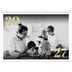 A4 Double Photo Calendar — Large glitter numbers [cover]