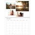 A4 Double Photo Calendar — Surfing sunsets [January]