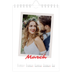 A5 Photo Calendar — Signed in crimson [March]