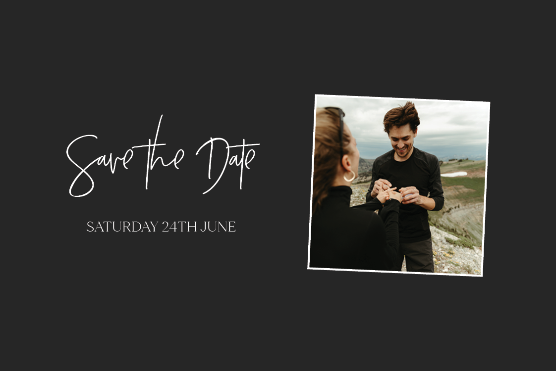 Save the date — Keeping it simple