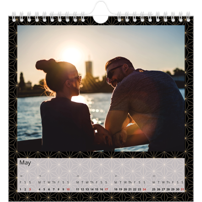 Square calendars  — Geometric [cover]