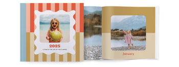 Photo Books — Retro stripes