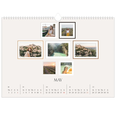 A3 Photo Calendar — Wall photo gallery [cover]