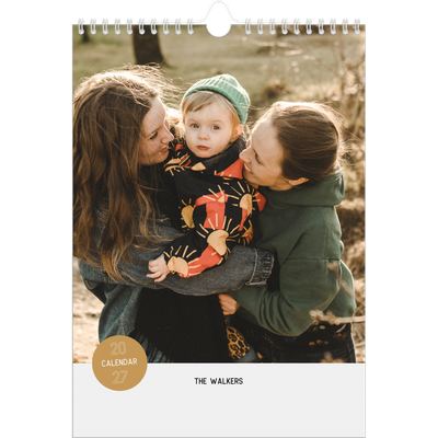 A4 Photo Calendar — Photo sticker [cover]