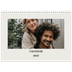 A4 Double Photo Calendar — Simple ivory [cover]