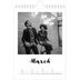 A5 Photo Calendar — Handwritten [March]