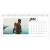 Desk calendars — White space [January]