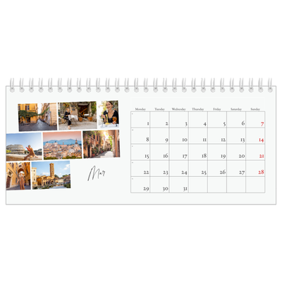 Desk calendars — City break [March]