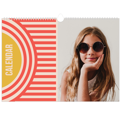 A3 Photo Calendar — Bright and beautiful [cover]