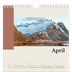 Square calendars  — Sights of the world [April]
