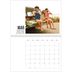 A4 Double Photo Calendar — Abbreviated text [March]