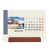Easel Desk Calendar Landscape  — Sights of the world [January]