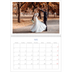 A4 Double Photo Calendar — Cobalt classic [May]