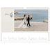 A3 Photo Calendar — Initials in bloom [January]