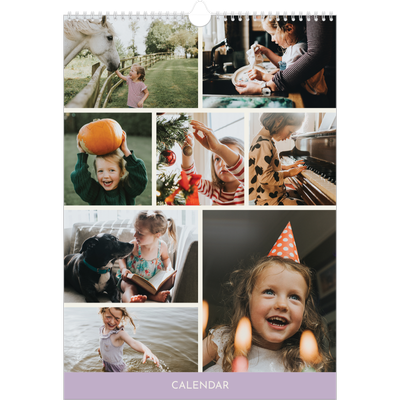 A3 photo calendars — Pastel chapters [cover]