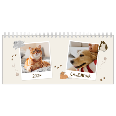 Desk calendars — Playful kitten [cover]
