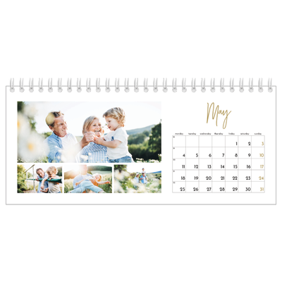 Desk calendars — Scribble text [cover]