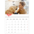 A4 Double Photo Calendar — A bold year [April]