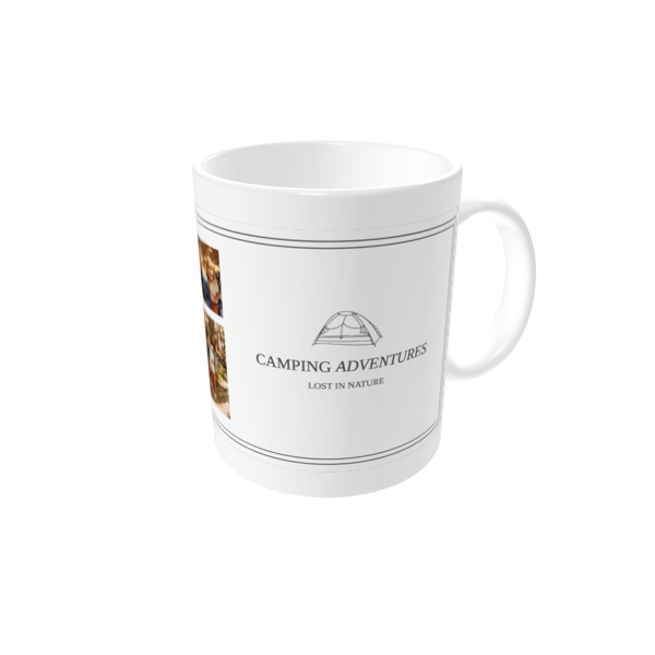 Personalised mugs — Archive edit - Camping adventures