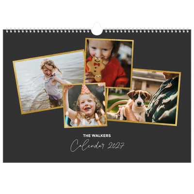 A3 Photo Calendar — So many memories [cover]